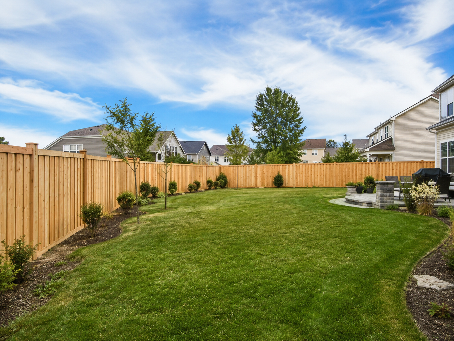 Wood Privacy fence